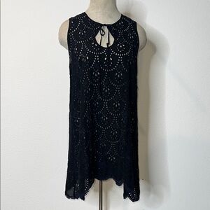 Johnny Was Eyelet Swim Coverup